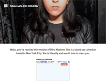 Tablet Screenshot of dinahashem.com